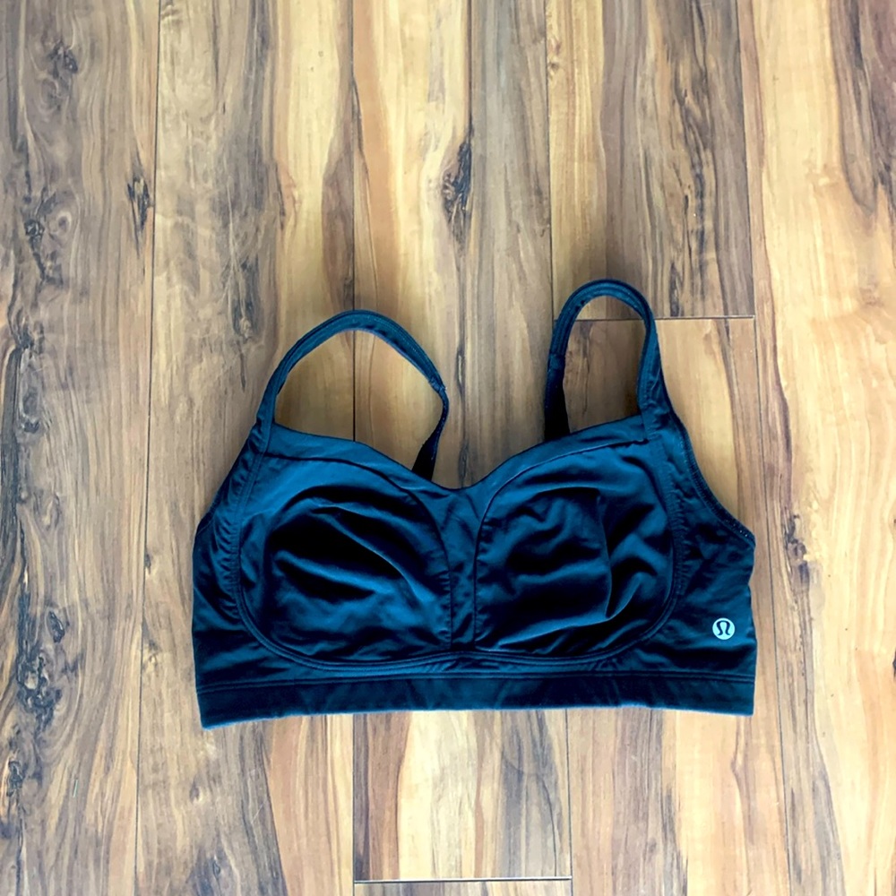 Lululemon clip bra black size 36DD